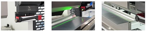 Laser Tracker zur exakten Positionierung von Blechteilen