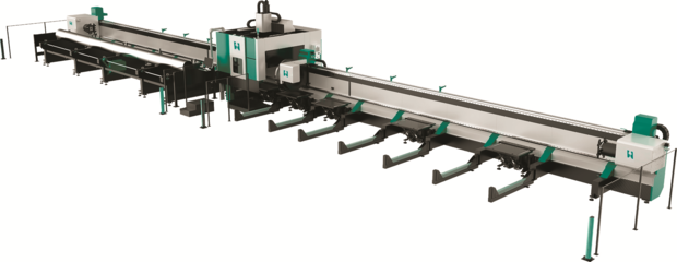 Großrohrlaser HLR-TL36 für Durchmesser bis 360 mm